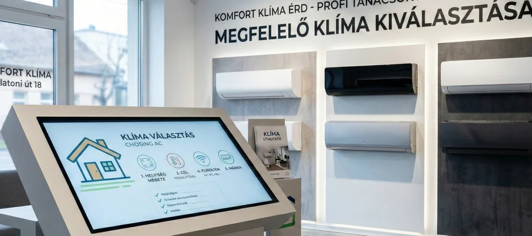 A megfelelő klíma kiválasztása lépésről lépésre