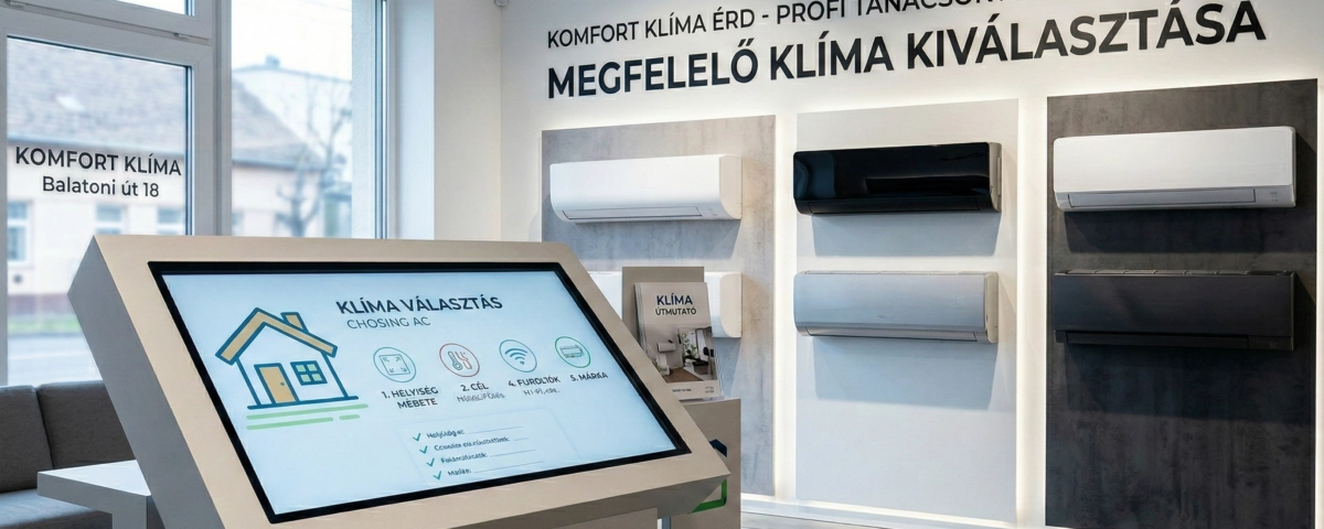 Klíma vásárlás előtti tanácsadás szakértő segítséggel