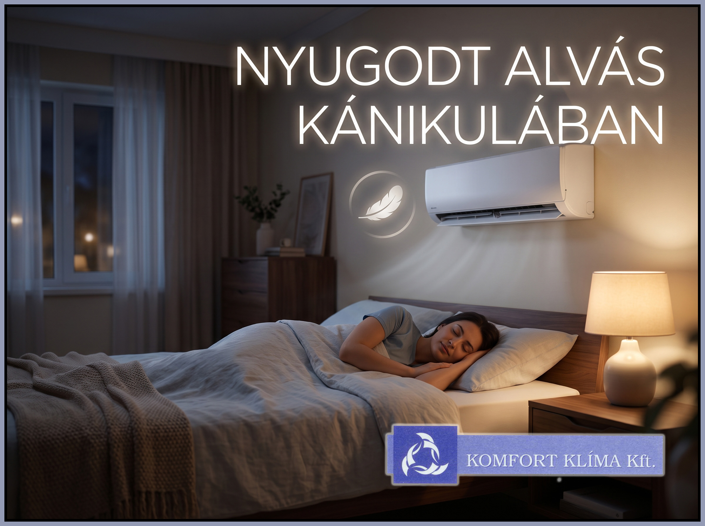 klíma a hálószobába